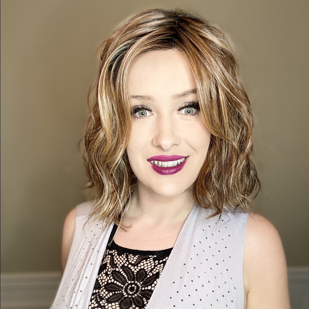Heather Dye Avery Brown Luxury Wig